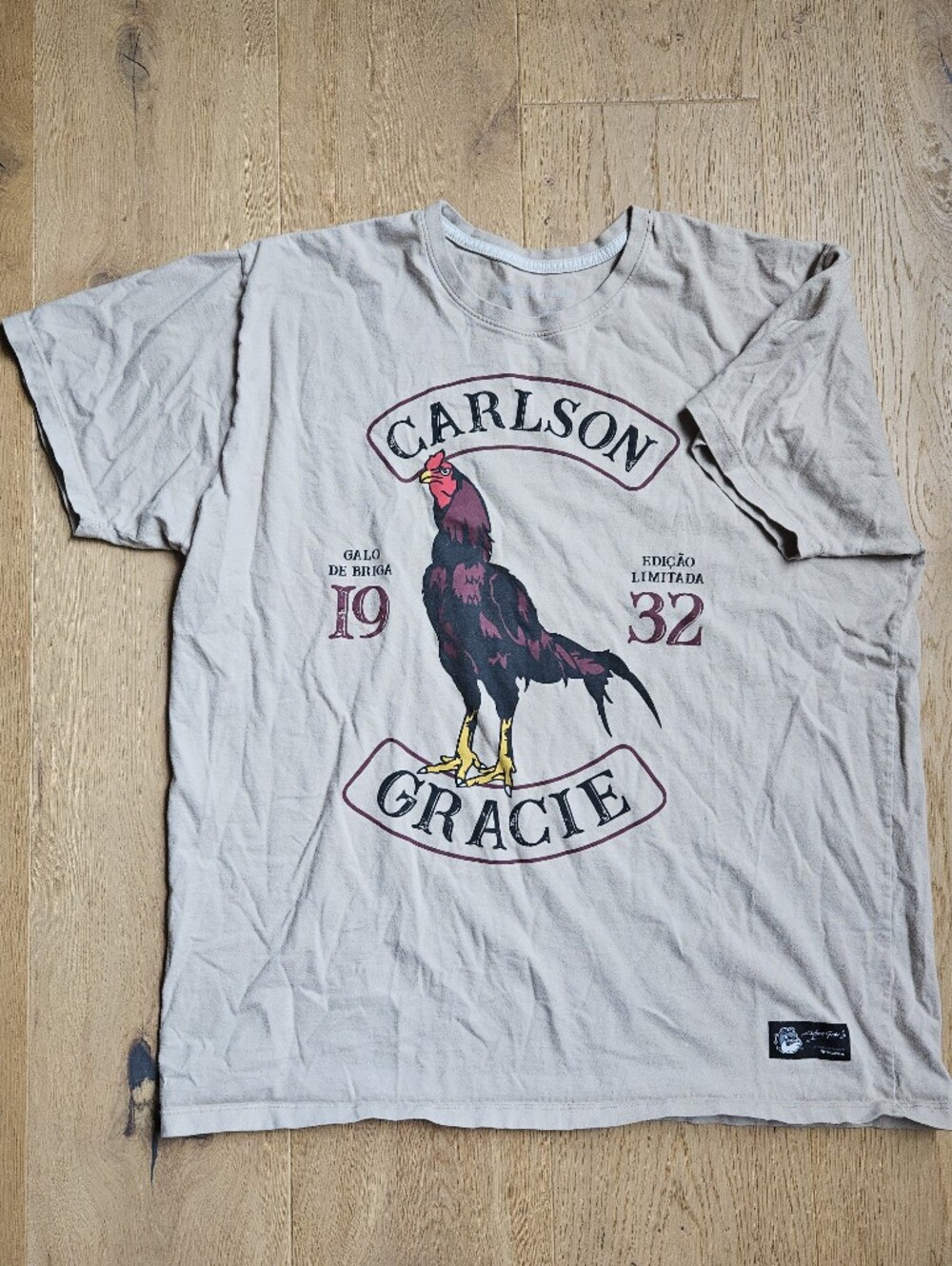 Carlson Gracie Jiu Jitsu Tee - Large